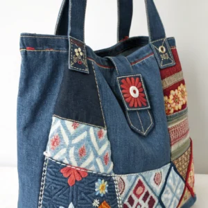 bolso tela jean